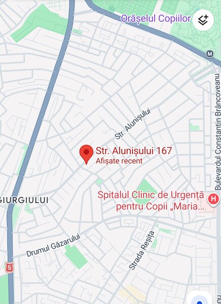 Oraselul Copiilor, Alunisului, Brancoveanu, Bucuresti